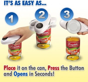 Our Popular One Touch Can Opener